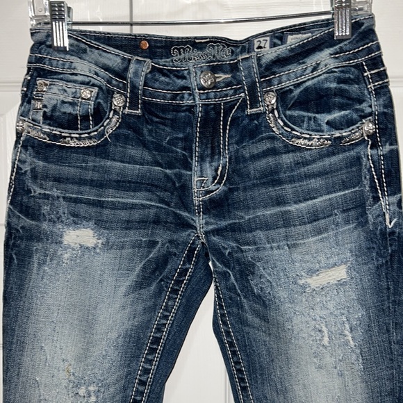 Miss Me Boot Cut Jeans - Picture 3 of 9